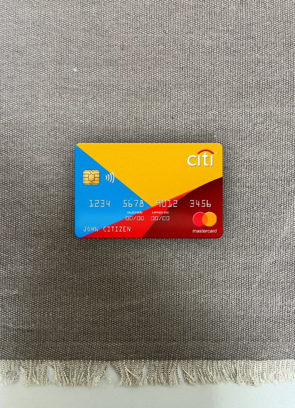 Download Netherlands Citibank mastercard photolook front Photoshop template